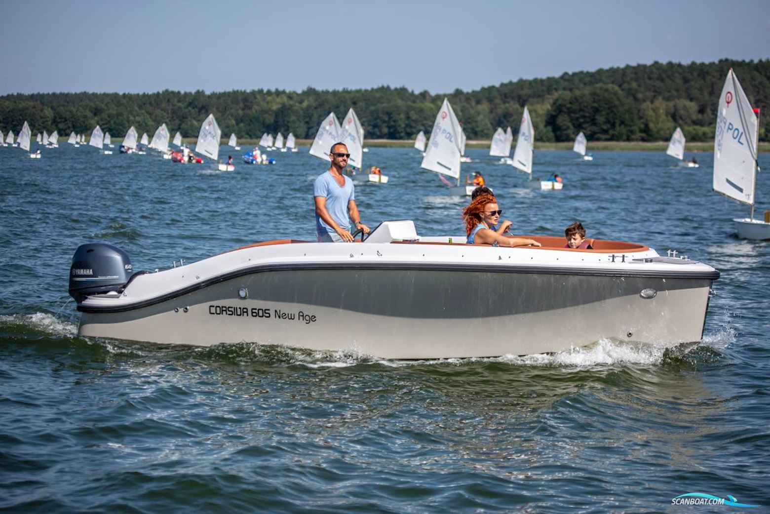 Corsiva 605 New Age Motorboat 2024, with Yamaha engine, Denmark