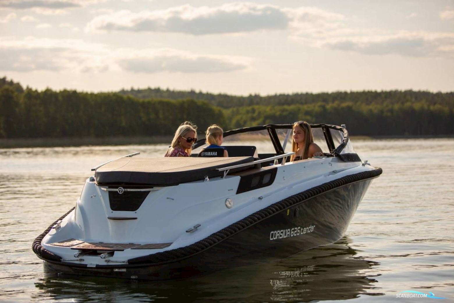 Corsiva 625 Tender 25 HK Yamaha/Udstyr Motorboat 2026, with Yamaha F25GEL engine, Denmark