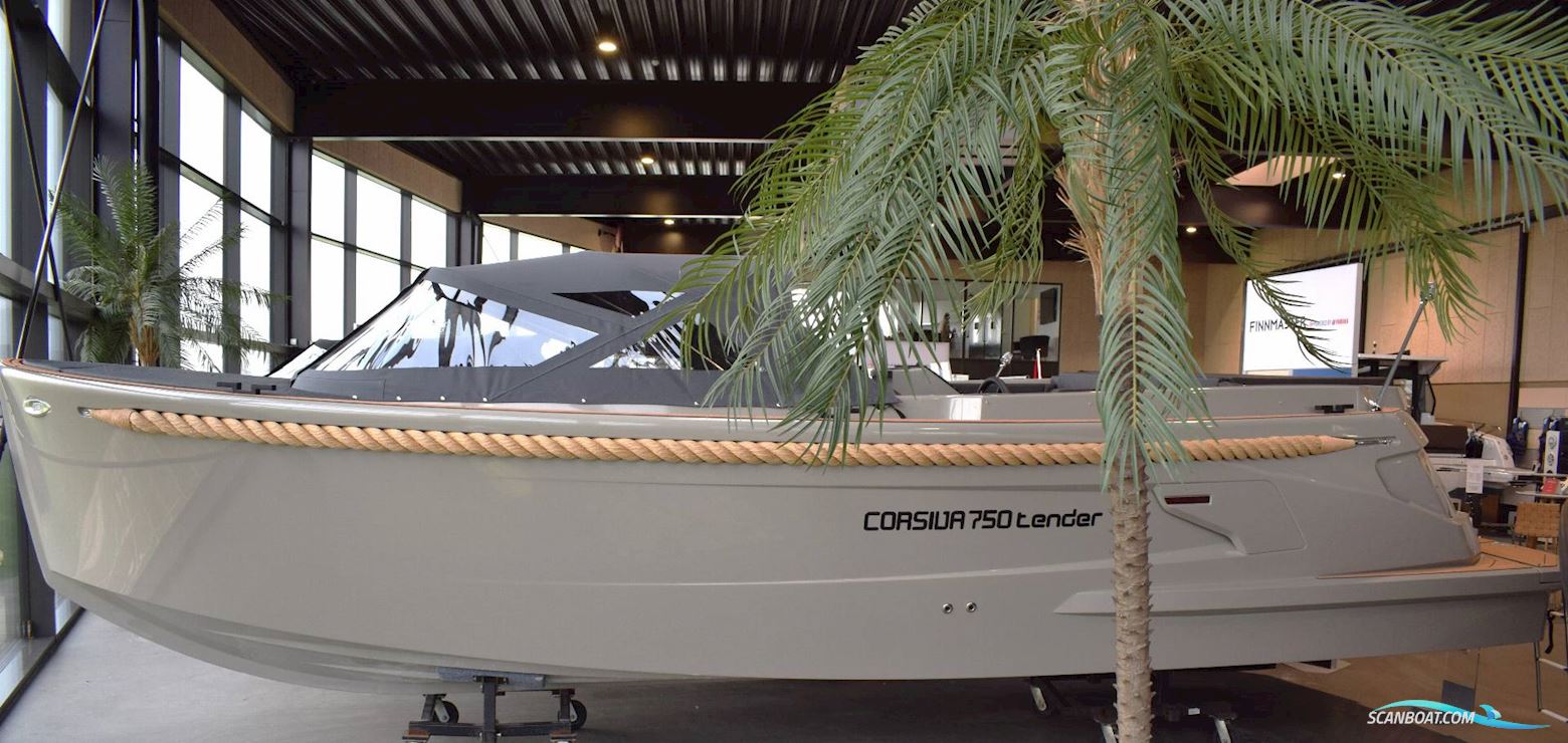 Corsiva 750 Tender - 40 HK Yamaha/Udstyr Motorboat 2025, with Yamaha F40 engine, Denmark