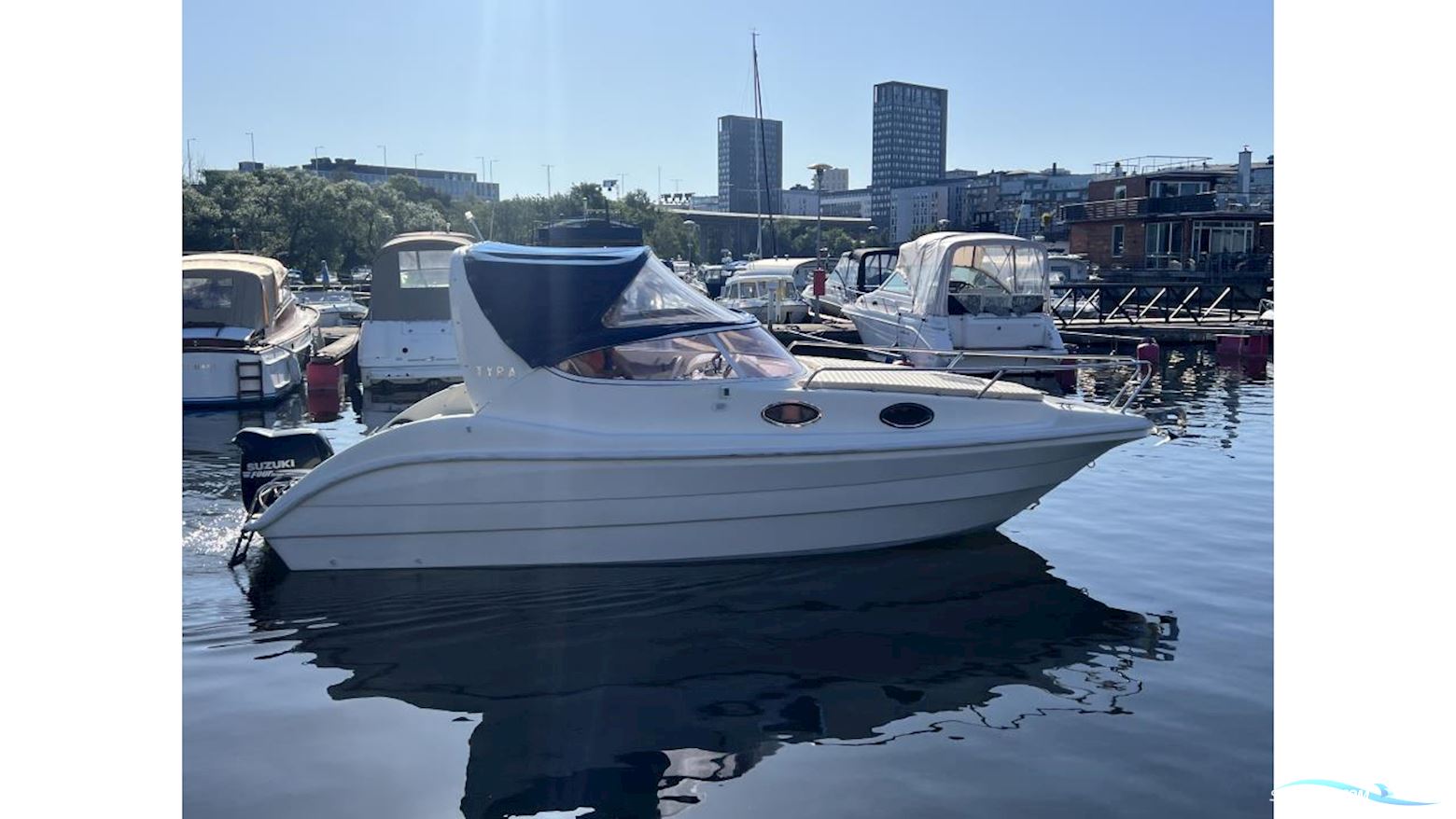 Coverline 640 Motorboat 2003, with Suzuki engine, Sweden