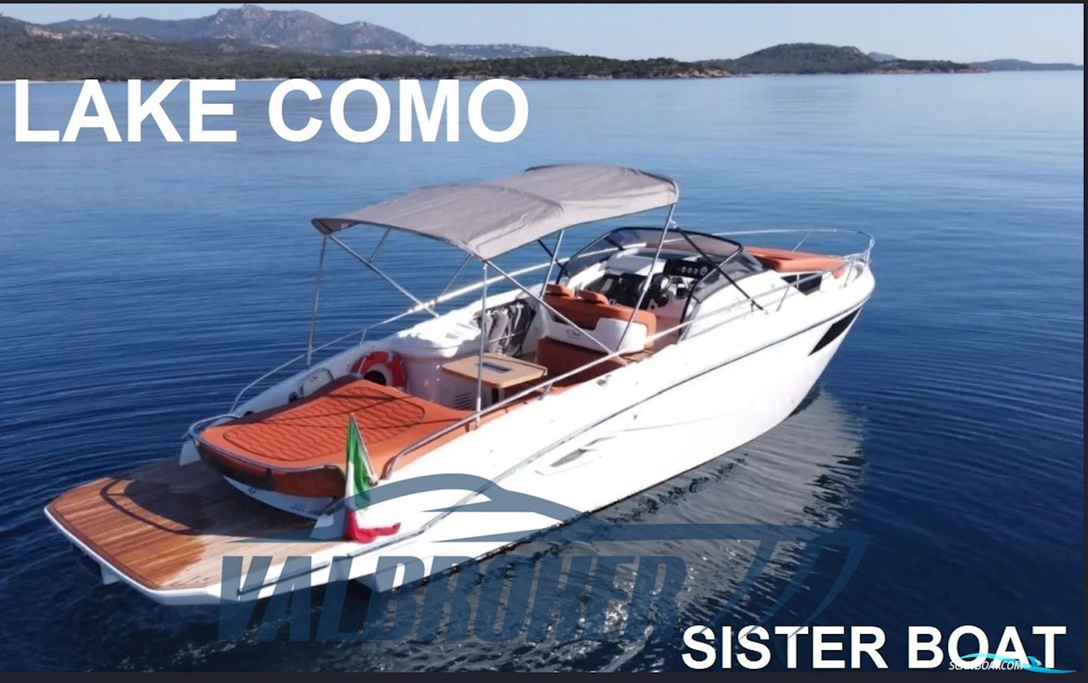 Cranchi Endurance 30 Motorboat 2021, with Volvo Penta V8 350 engine, Italy