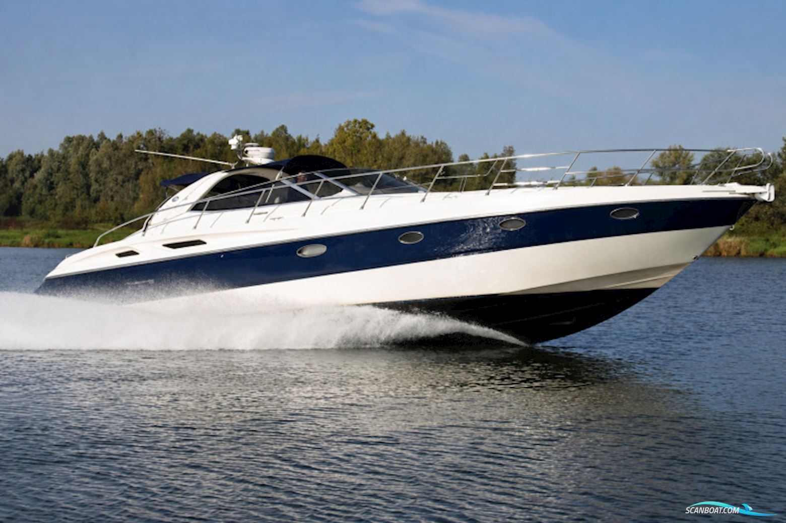 Cranchi Mediterranee 50 Motorboat 2003, with Volvo Penta D12-715 engine, The Netherlands