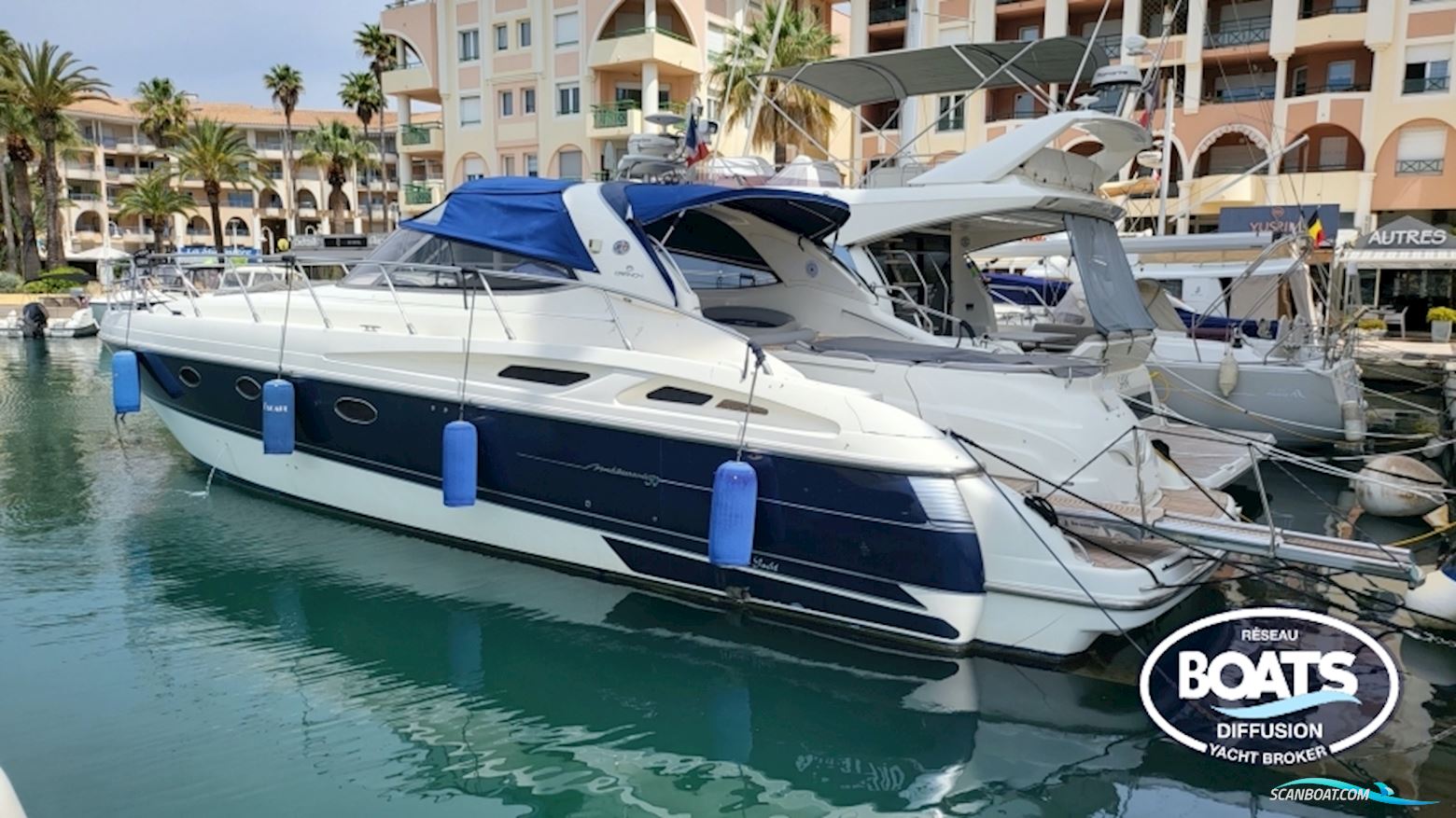 Cranchi Mediterrannee 50 Motorboat 2004, with Volvo engine, France