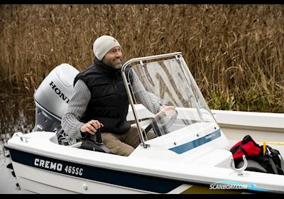 Cremo 465 SC (Crescent Trader) Motorboat 2023, with Yamaha F25Getl engine, Denmark