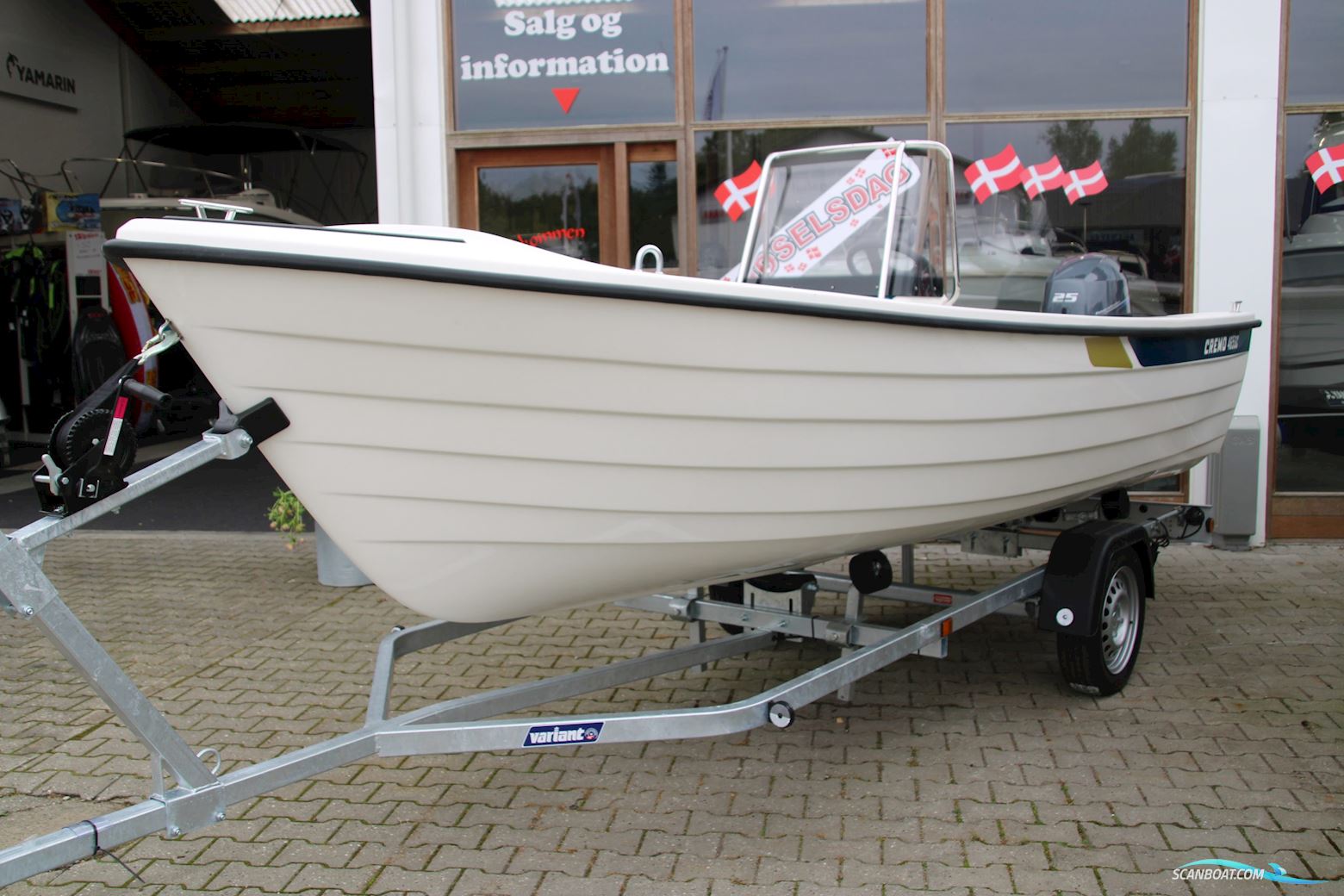 Cremo 465 SC Motorboat 2023, with Yamaha F25Getl engine, Denmark