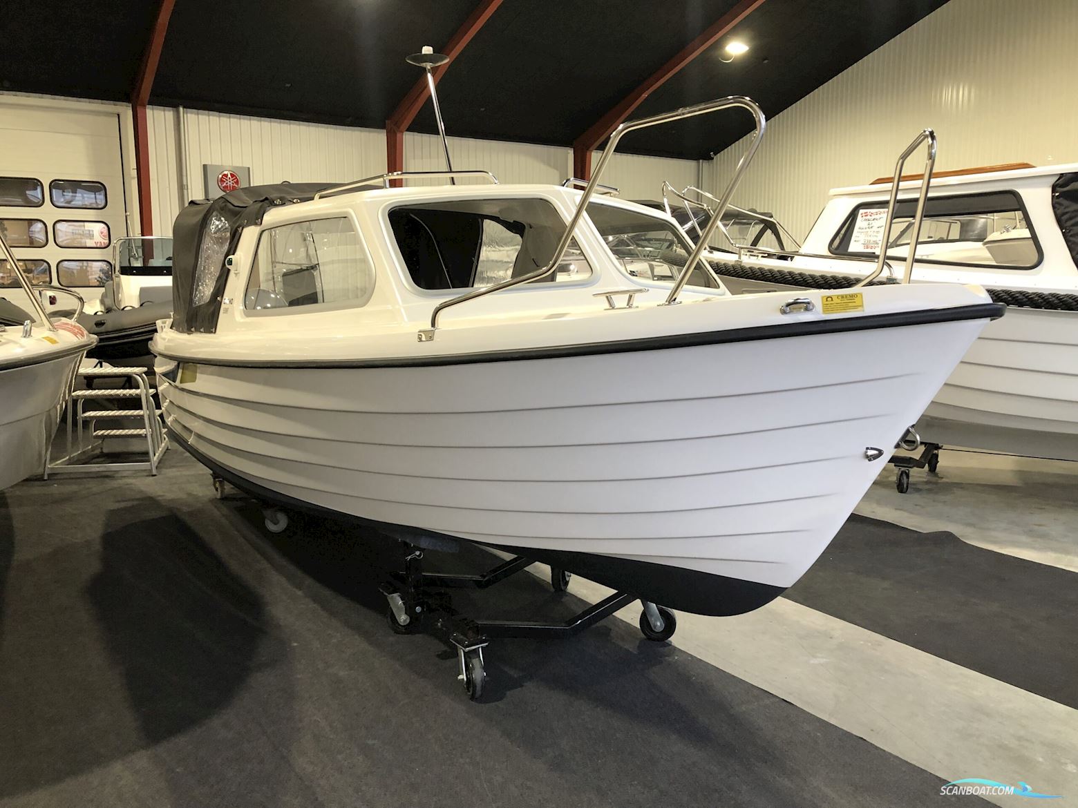 CREMO 550 HT Classic Motorboat 2023, with Yamaha F40FETL engine, Denmark