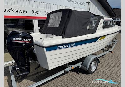 Cremo 550 HT Med F40 Mercury-Efi 4 Takt og 1300 kg Scandic Bådtrailer Motorboat 2022, with Mercury engine, Denmark