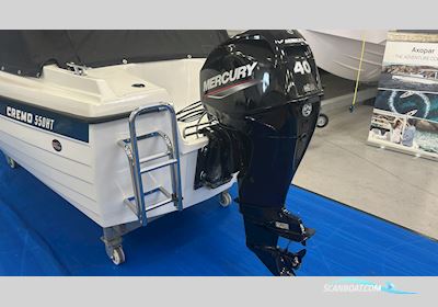 Cremo 550 HT Motorboat 2022, with Mercury 40 hk 4-Takt engine, Denmark