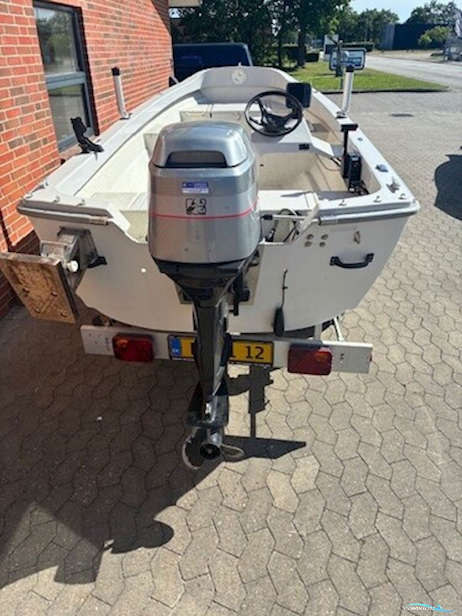 Crescent 434 m/Pult og Mariner 30 hk 2-Takt og Variant Trailer