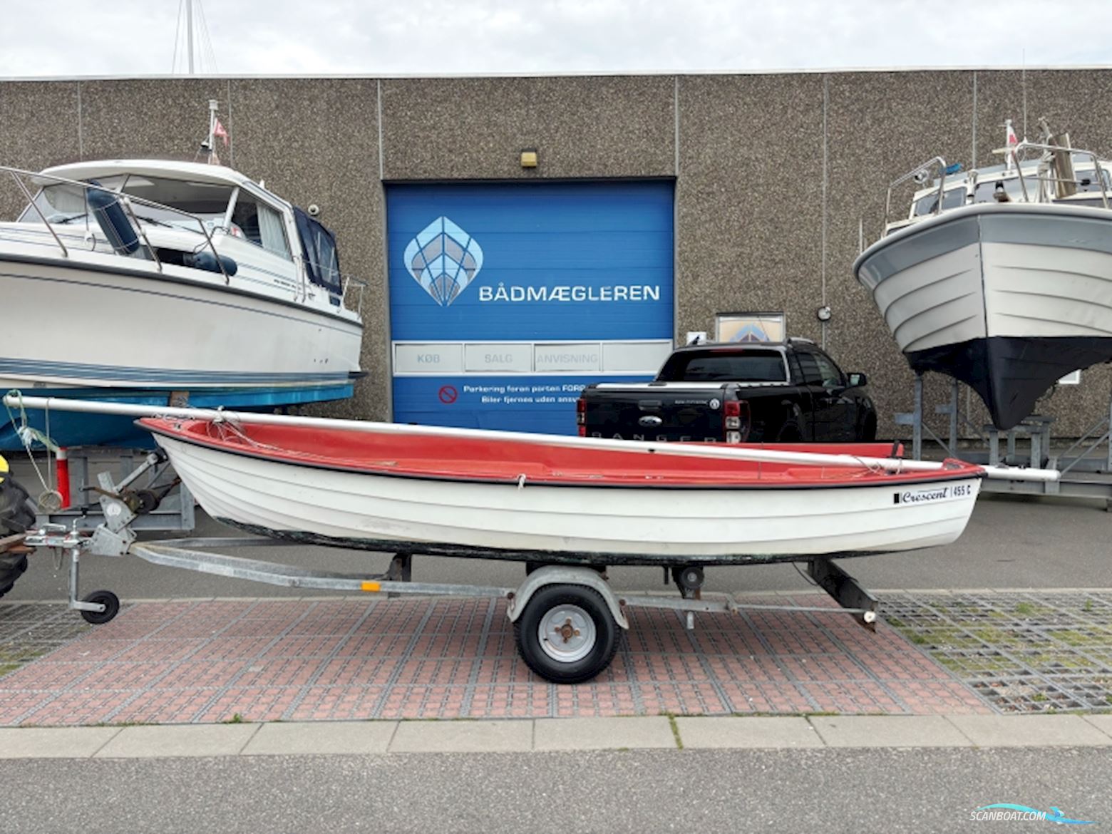 Crescent 455 C Sejljolle Motorboat 1980, Denmark