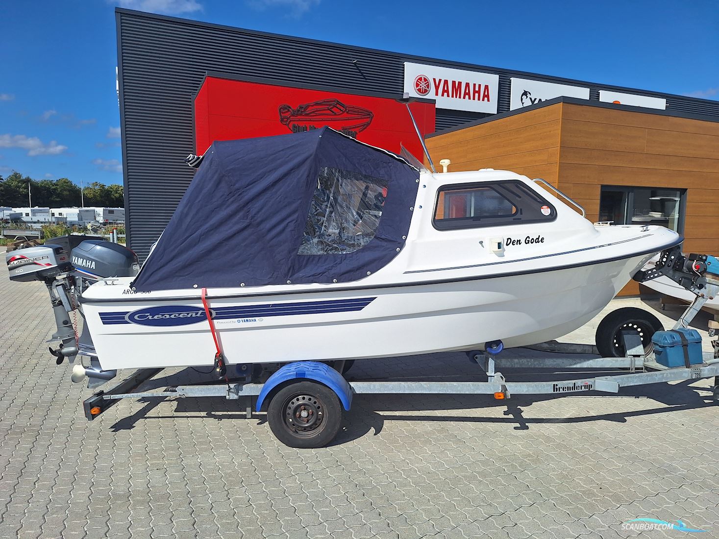 Crescent 506 Argo Cabin Motorboat 2006, with Yamaha 60 HK Fourstroke engine, Denmark