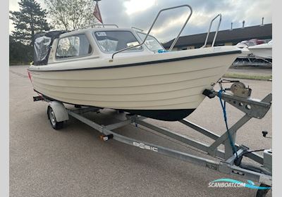Crescent 535 Classic HT Med Yamaha 40 Efi Garmin 922 XS og Brenderup Trailer Motorboat 2020, with Yamaha engine, Denmark