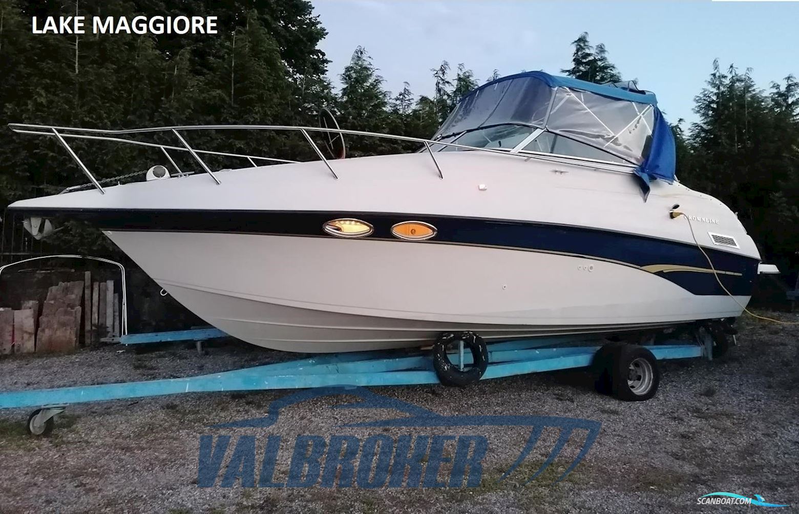 Crownline 268 CR Motorboat 1999, with Mercruiser 4,3 Efi engine, Italy