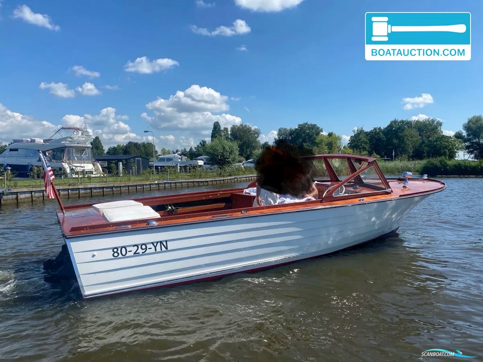 Cruisers Inc. Barnegat Motorboat 1967, with Mercruiser engine, The Netherlands