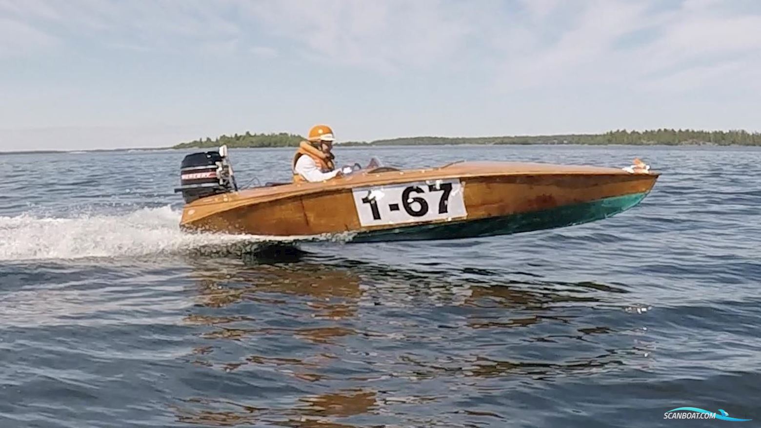 Cyklon  V Motorboat 1960, Sweden