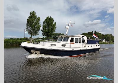 Damen Pushy Cat 15.00 AK Cabrio Motorboat 1984, with Mercedes engine, The Netherlands