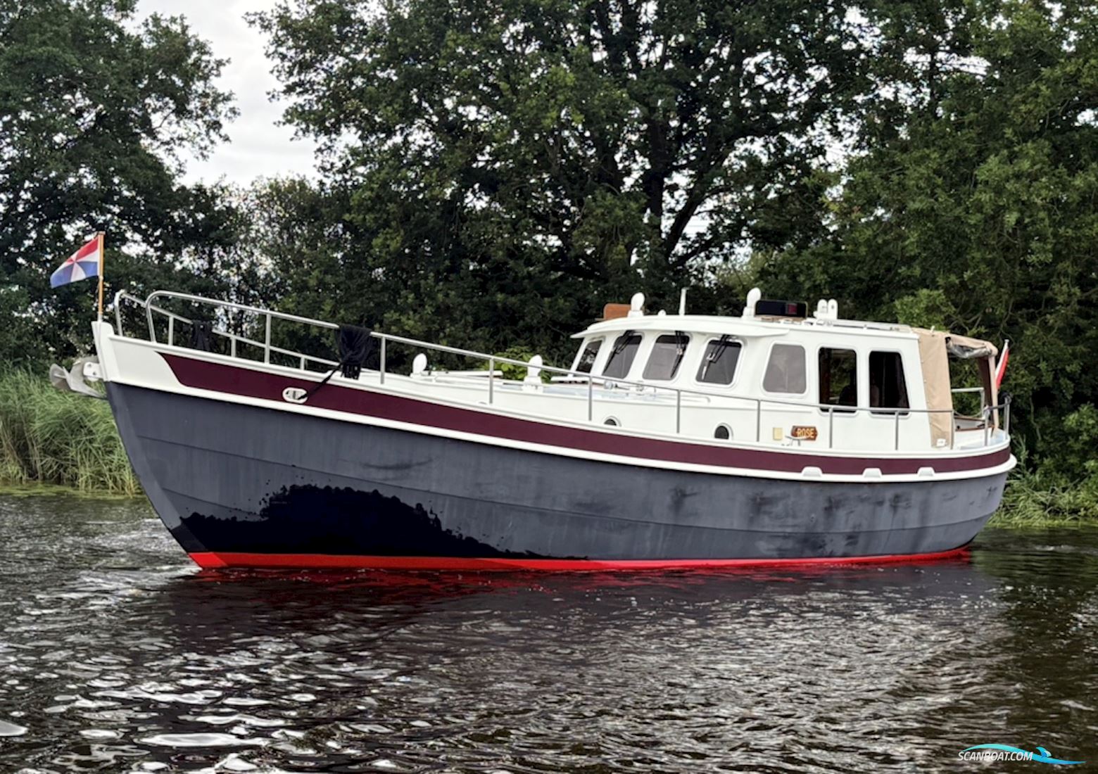 Danish Rose 36 Motorboat 1993, with Volvo Penta engine, The Netherlands