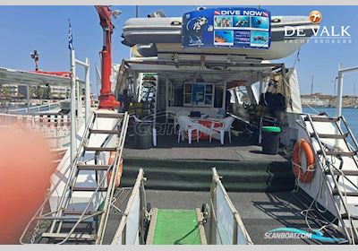 Day Passengers Ship Diving Boat 24 M Motorboat 1980, with Daewoo engine, Greece