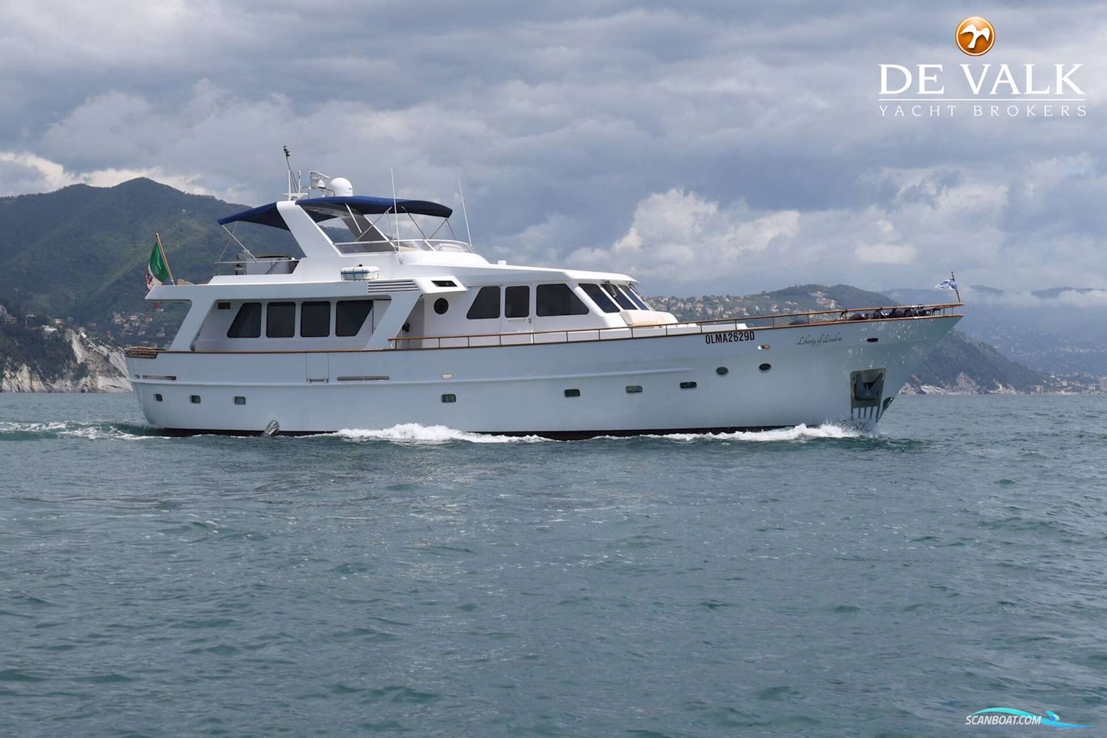 De Vries Lentsch 22M Motorboat 1990, with Scania engine, Italy