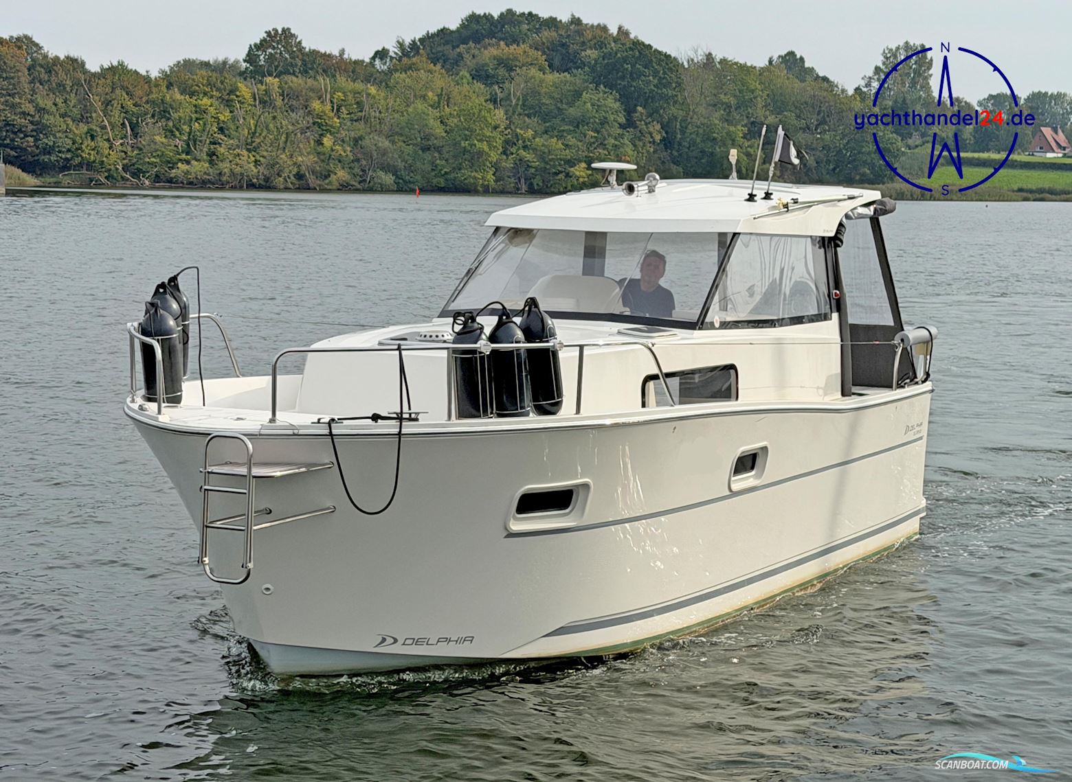 Delphia 800 Escape Motorboat 2012, with Yanmar 3JHSE engine, Germany