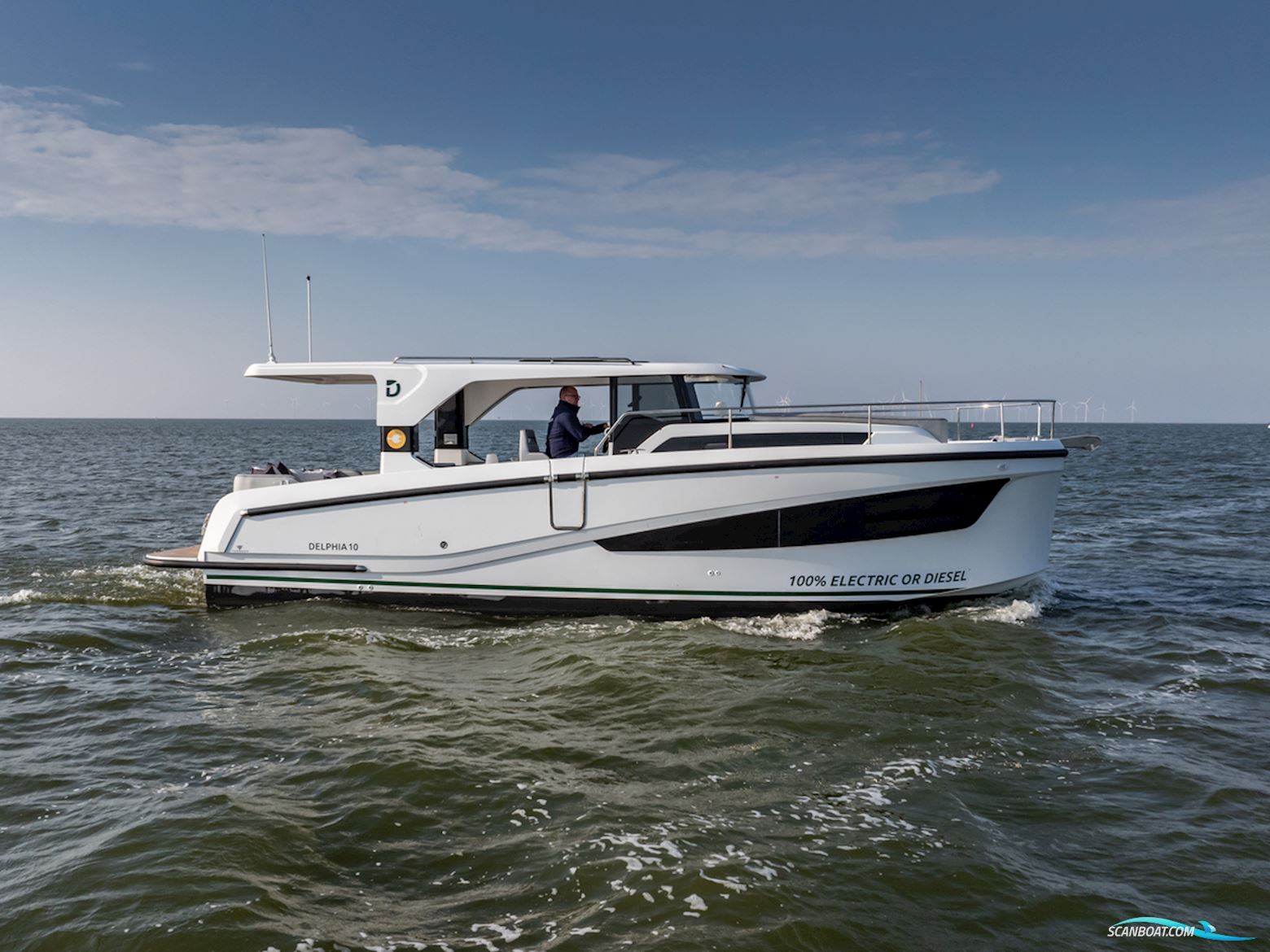 DELPHIA YACHTS 10 LoungeTop Electric DEMO, direct leverbaar Motorboat 2024, The Netherlands
