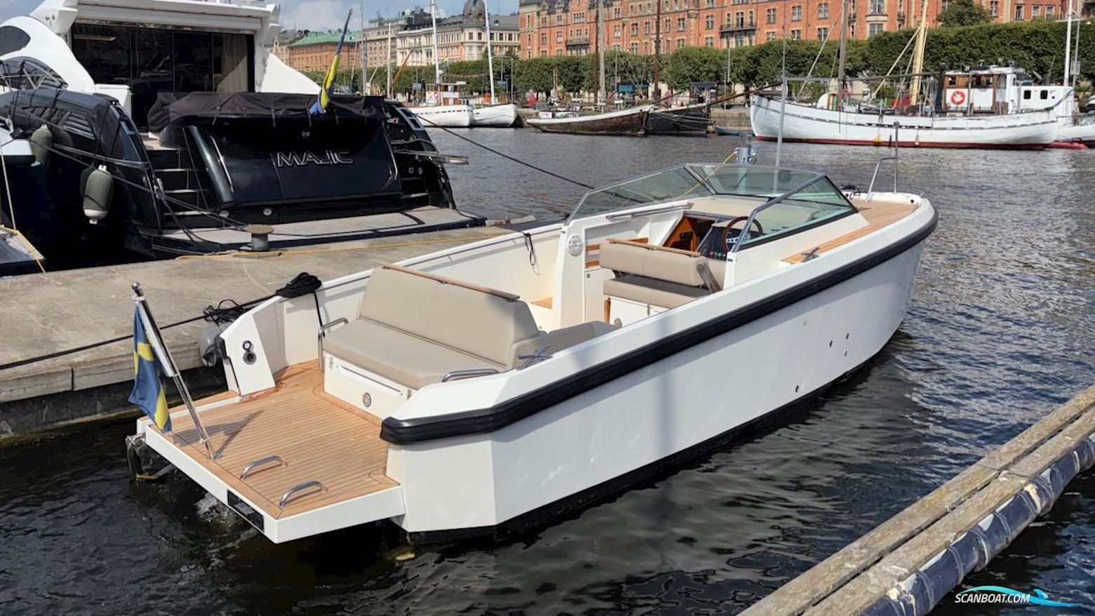 Delta 26 OPEN Motorboat 2017, with Volvo Penta engine, Sweden