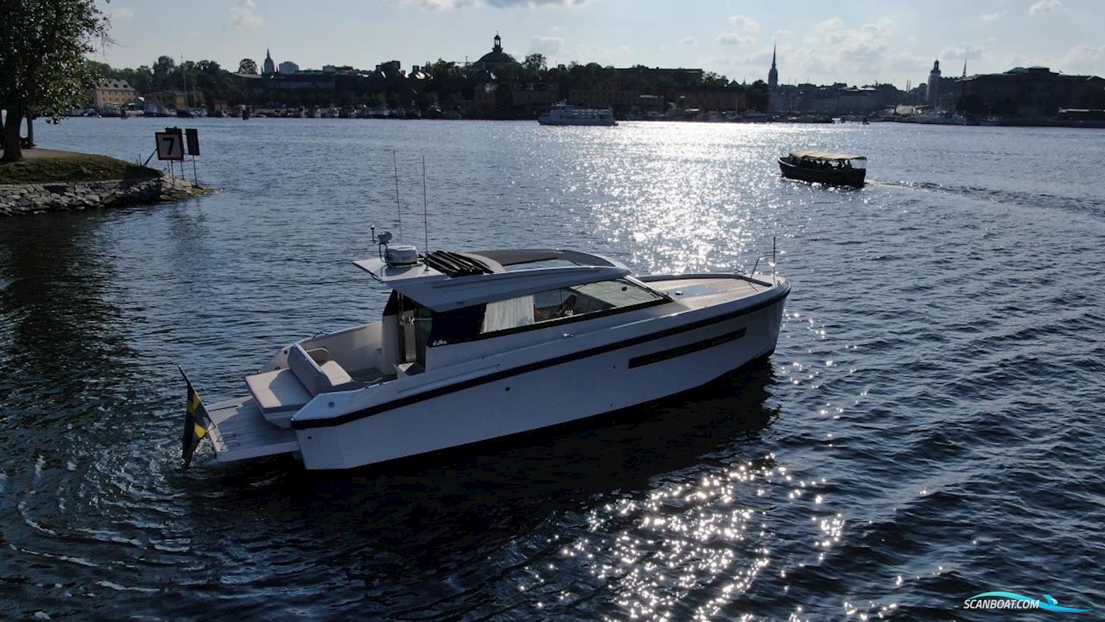 Delta 33 Coupé Motorboat 2021, with Volvo Penta engine, Sweden