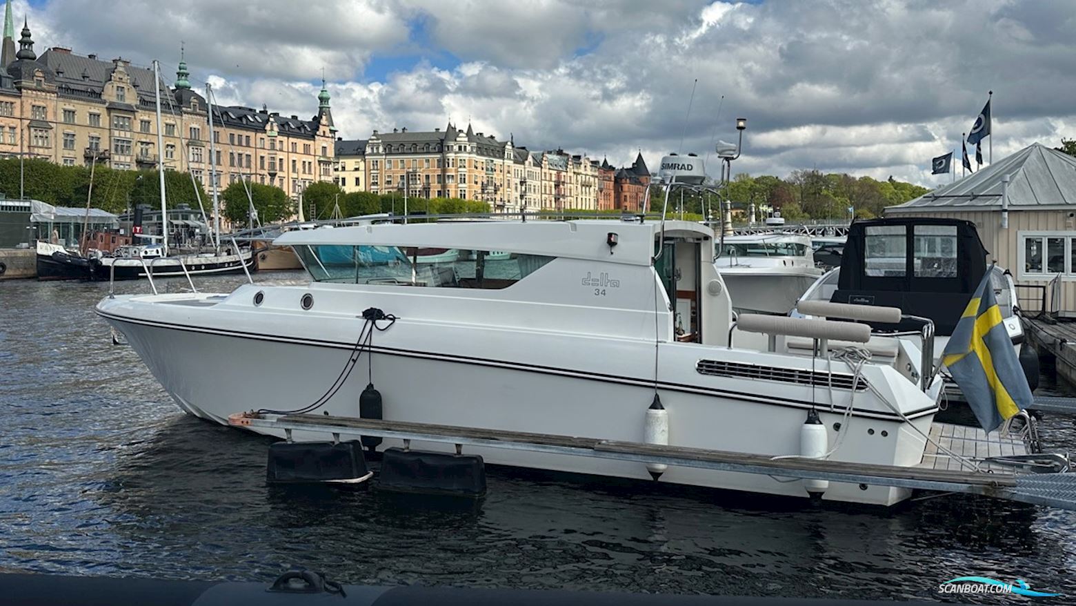 Delta 34 SW Motorboat 2011, with Volvo Penta engine, Sweden
