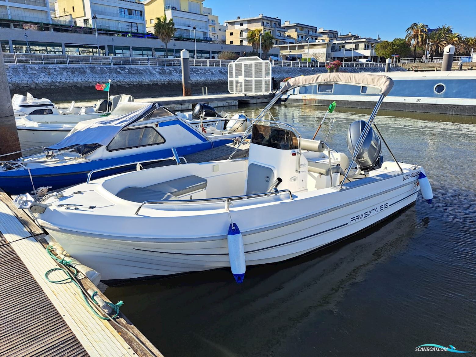 Dipol Glass 510 Fragata Motorboat 2023, with Yamaha engine, Portugal