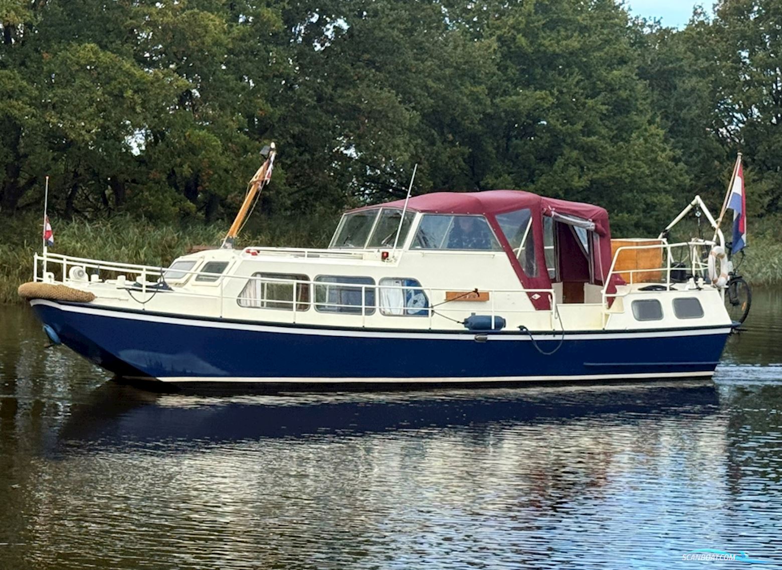 Doerak  950 Paviljoen Motorboat 1975, with Vetus engine, The Netherlands