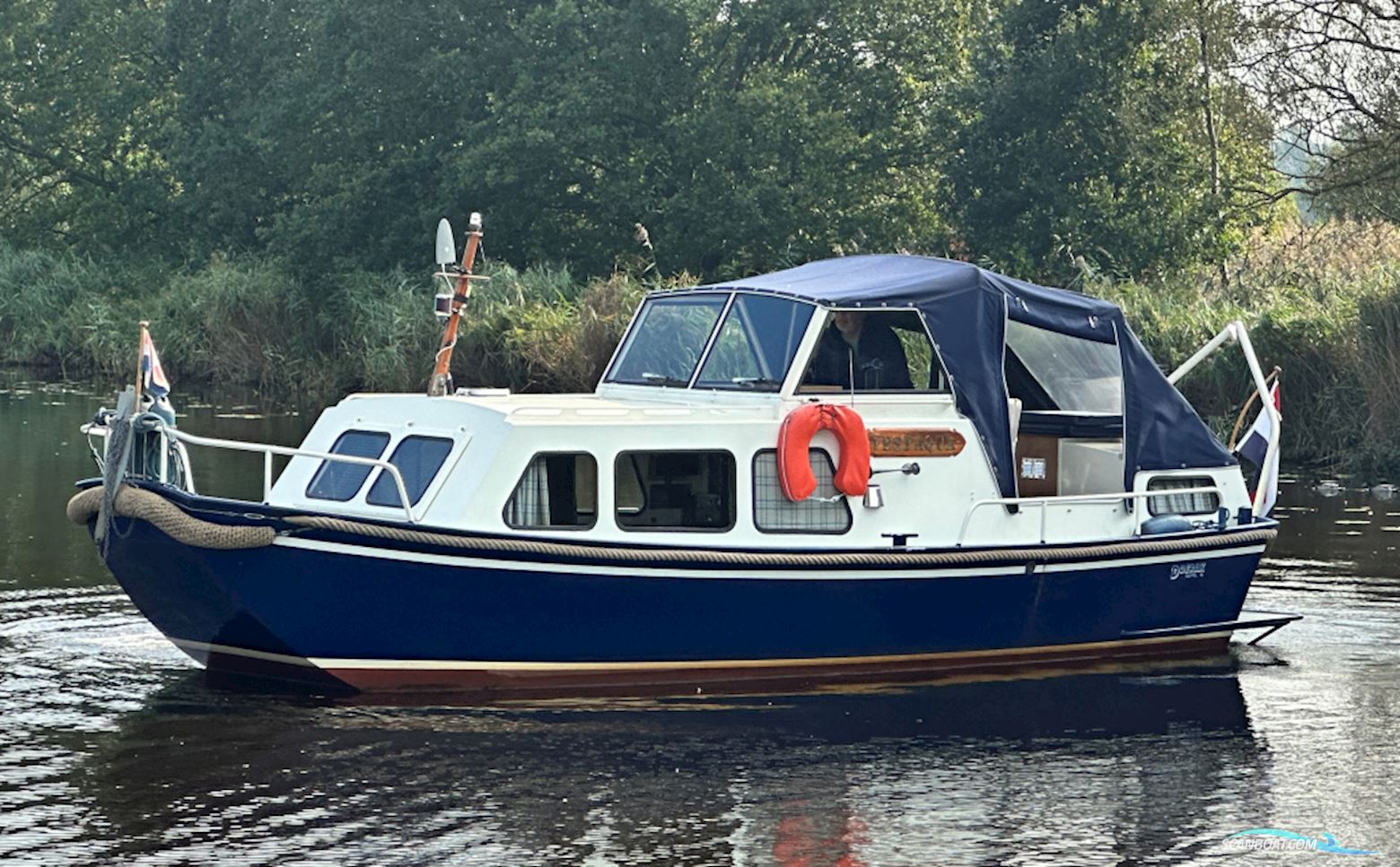 Doerak 730 AK Motorboat 1976, with Yanmar engine, The Netherlands