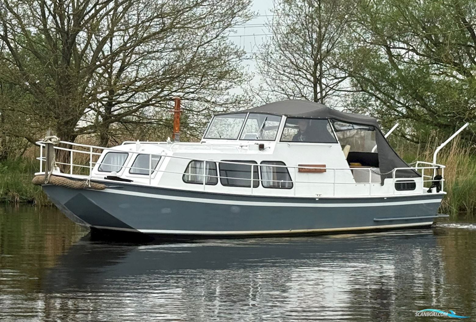 Doerak 850 Okak Motorboat 1976, with Peugeot engine, The Netherlands
