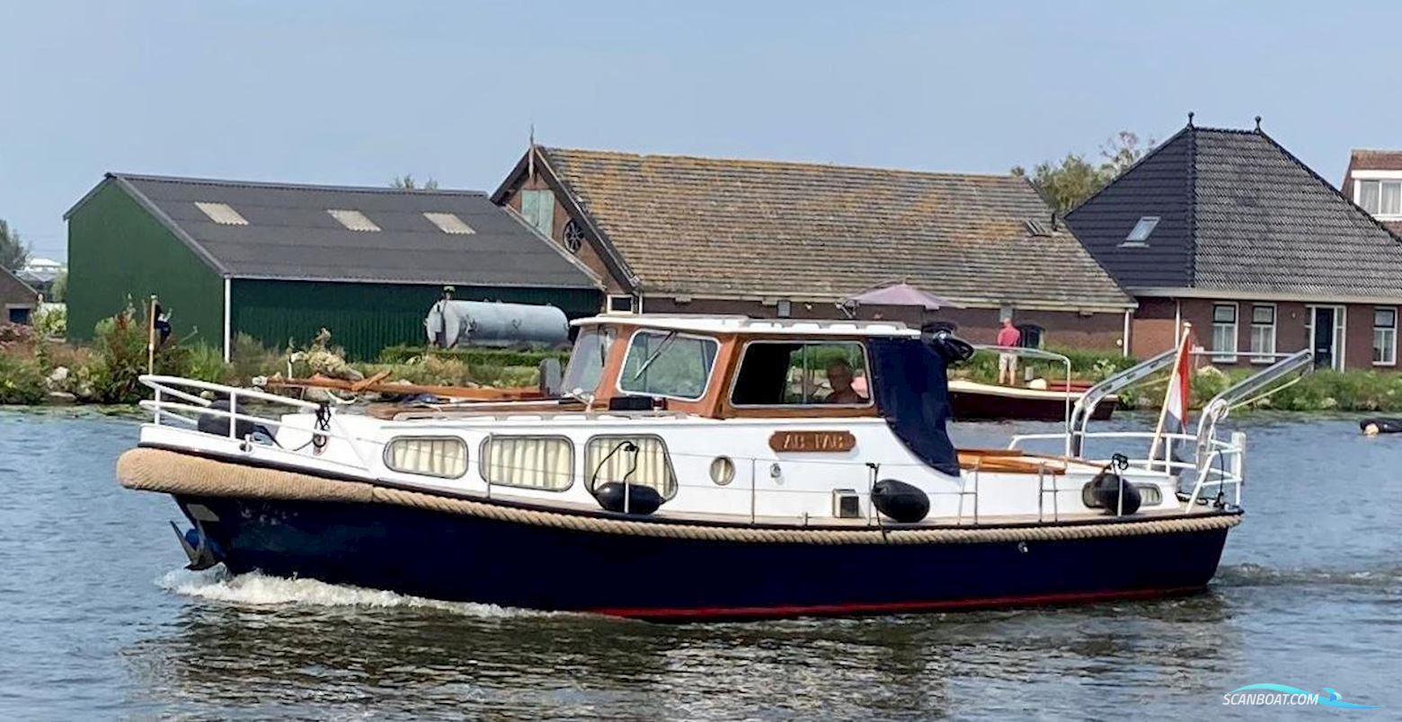 Dolmanvlet 9.70 OK AK Motorboat 1974, with DAF engine, The Netherlands