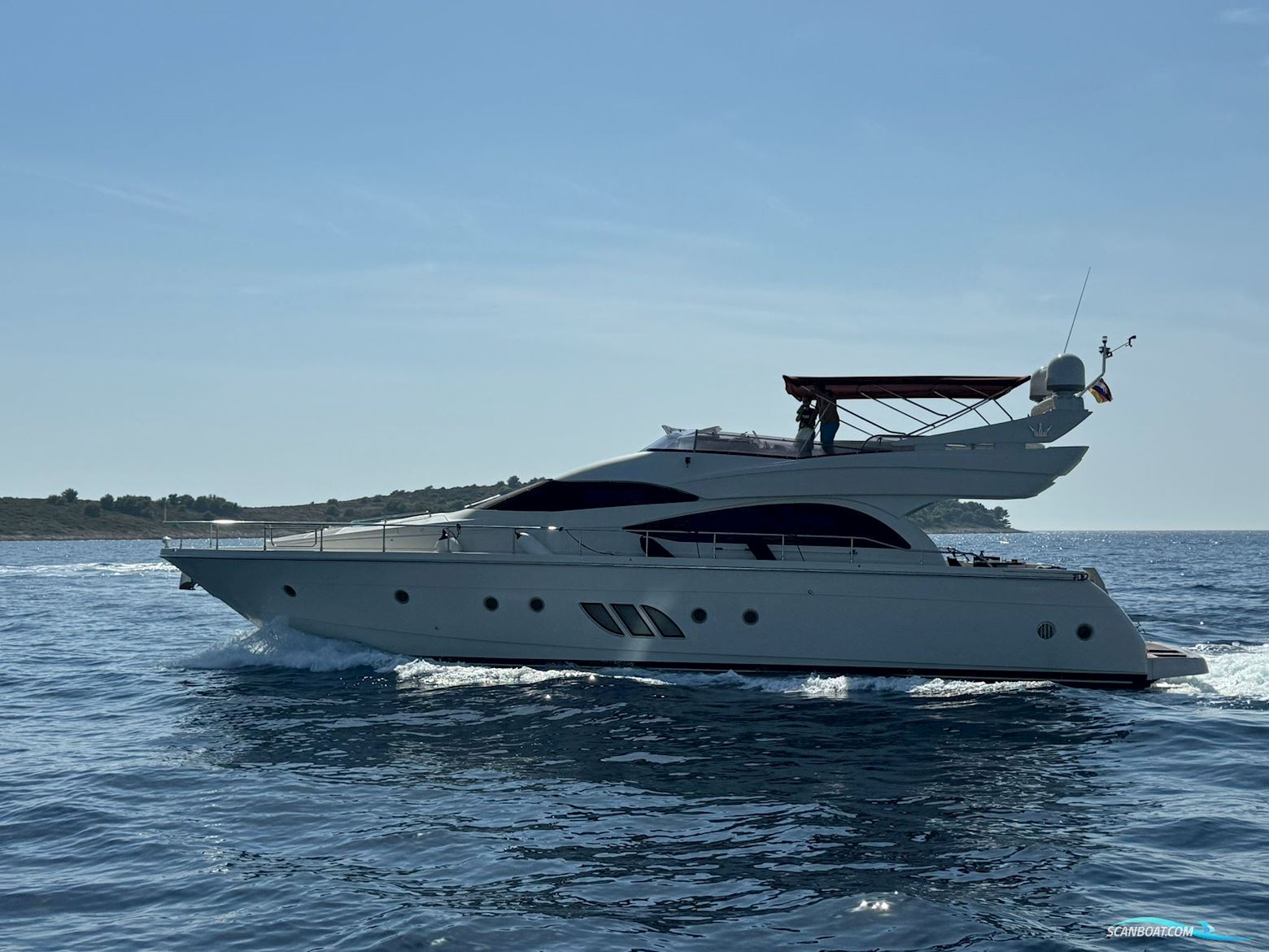 Dominator 62 Motorboat 2007, with MAN V12 engine, Croatia