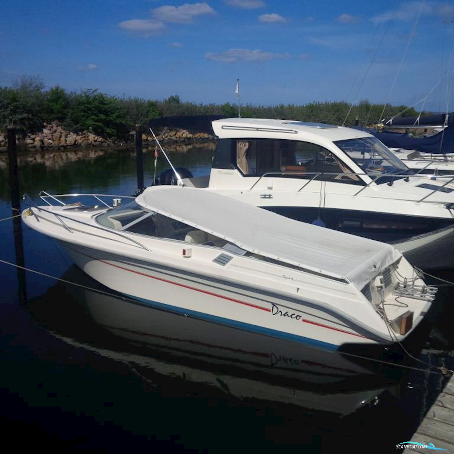 Draco Windy 2200 Topaz -VERKAUFT- Motorboat 1991, with STEYR engine, Germany