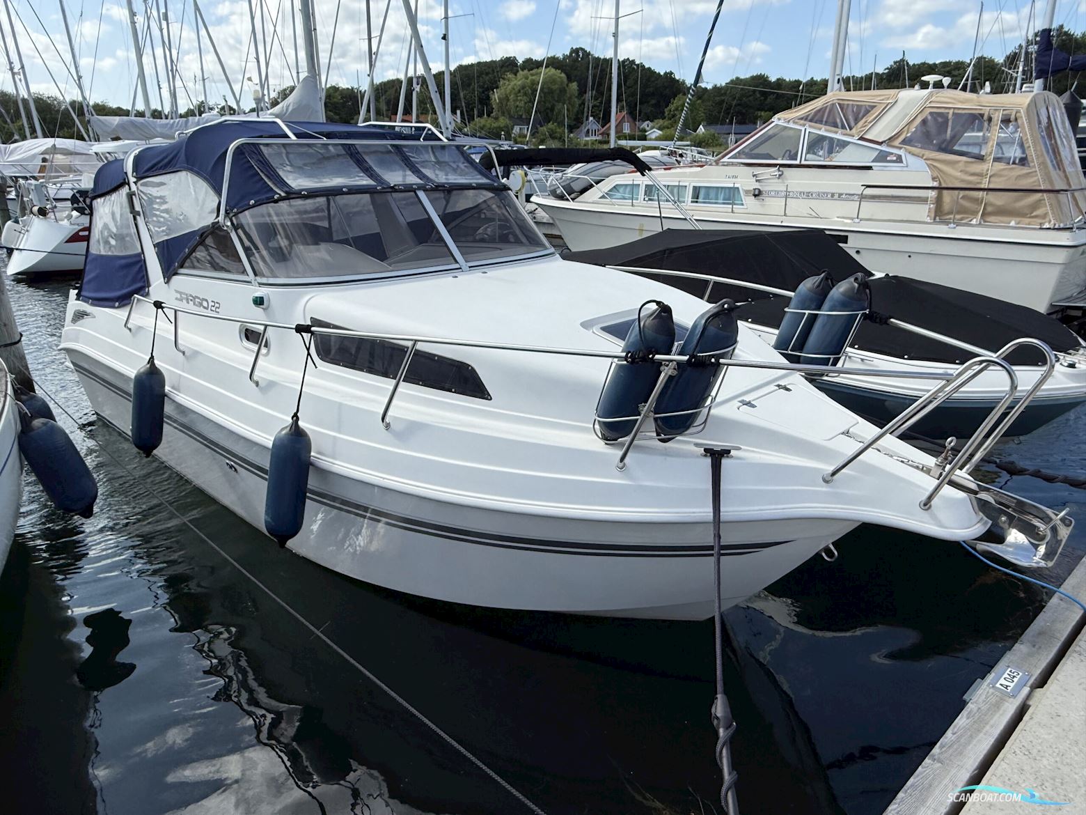 Drago 22 Fiesta Med Targabøjle Motorboat 2008, with Mercruiser engine, Denmark