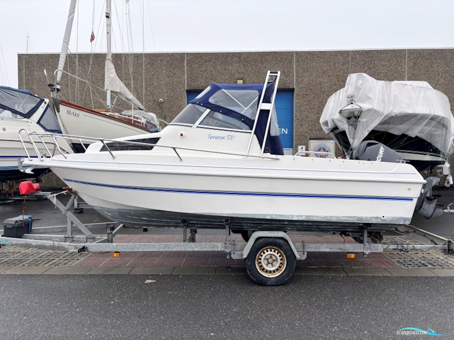 Drago 570 Sorocos Kabinebåd & Fiskebåd Motorboat 2004, with Mercury engine, Denmark