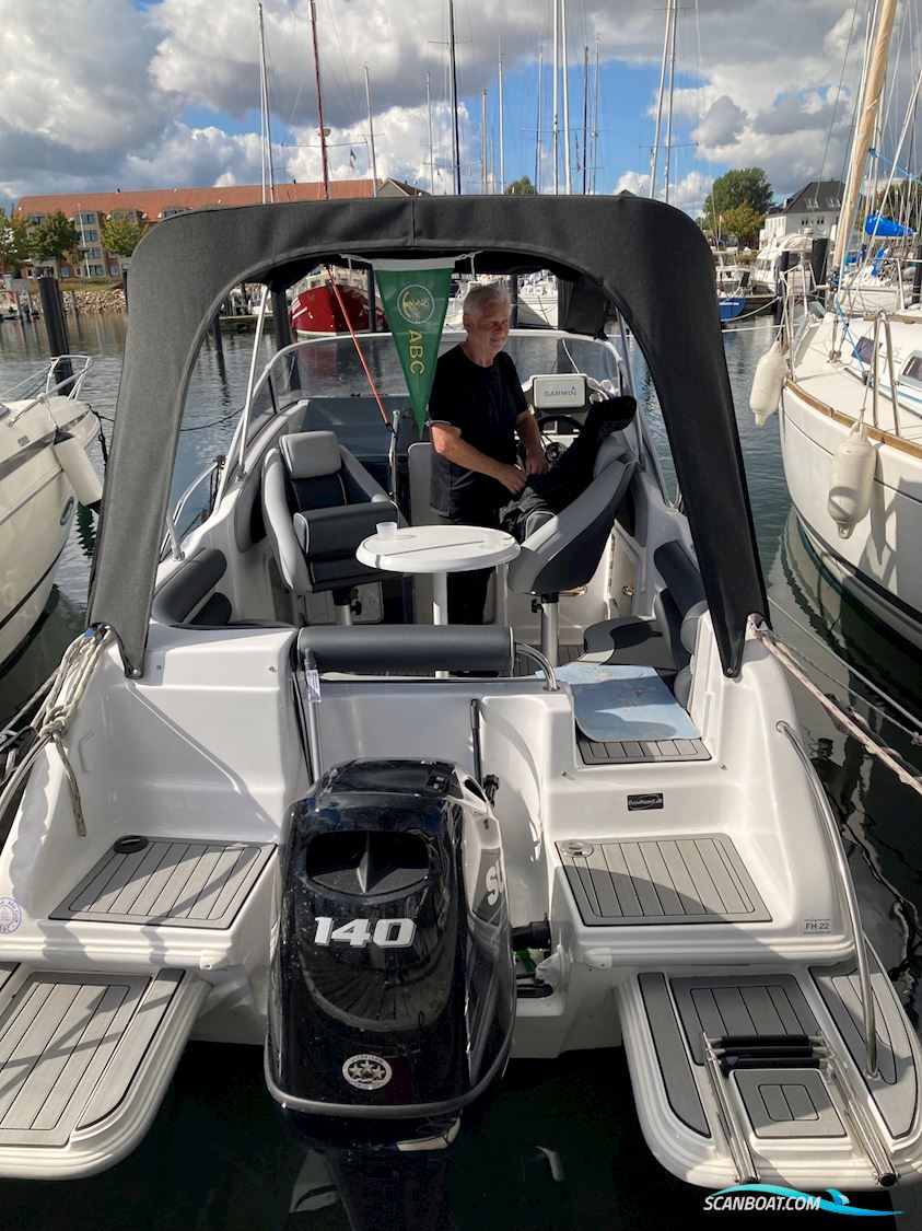 Drago 601 140HK Motorboat 2022, with Suzuki engine, Denmark
