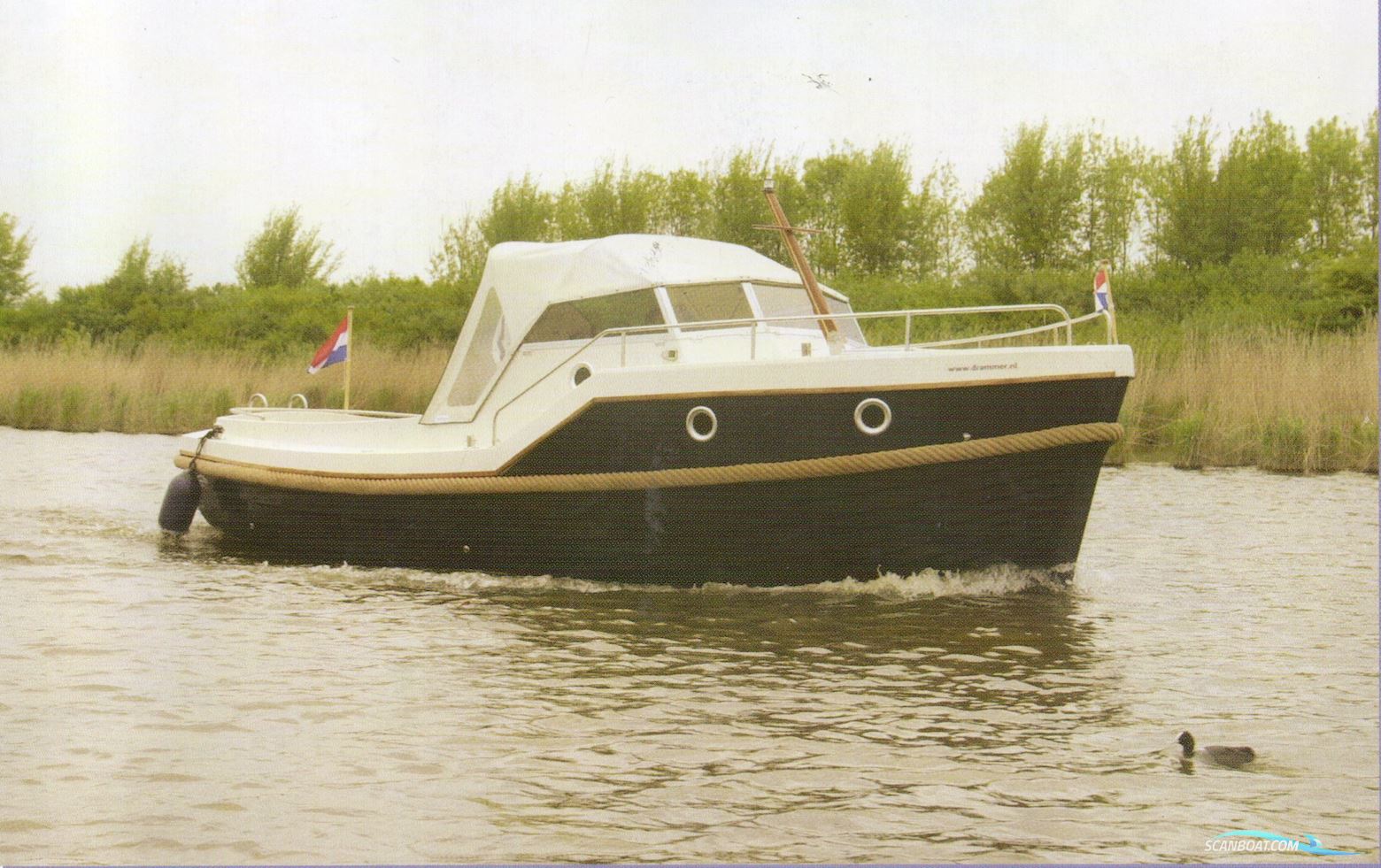 Drammer 820 Cabrio Motorboat 2005, with Yanmar 4JH4E engine, The Netherlands