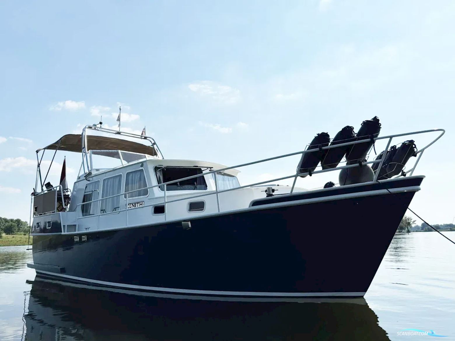 Duet Kruiser 10.50 AK Motorboat 1992, with Mercedes engine, The Netherlands