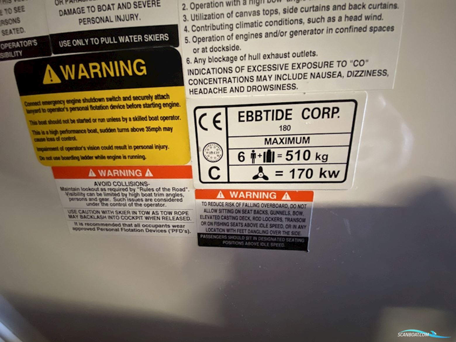 Ebbtide 180 bowrider