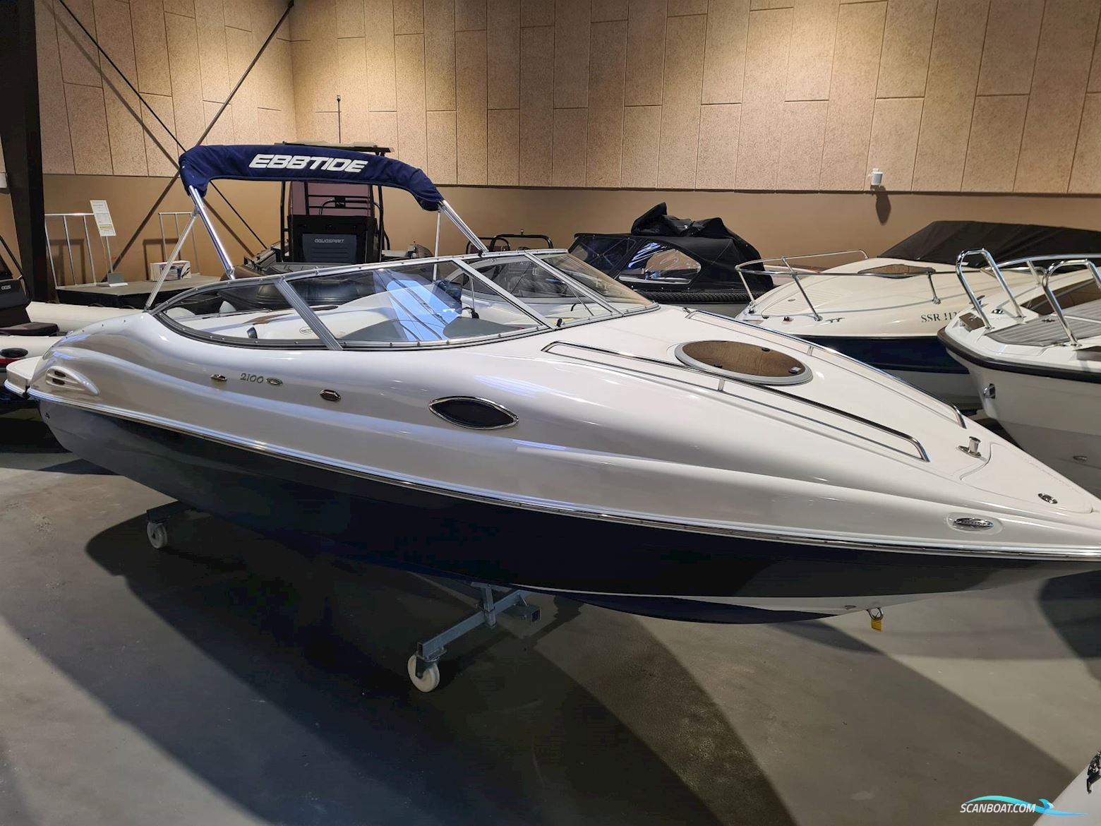 Ebbtide 2100 Sports Cuddy Motorboat 2007, with Mercruiser 4.3L Mpi engine, Denmark