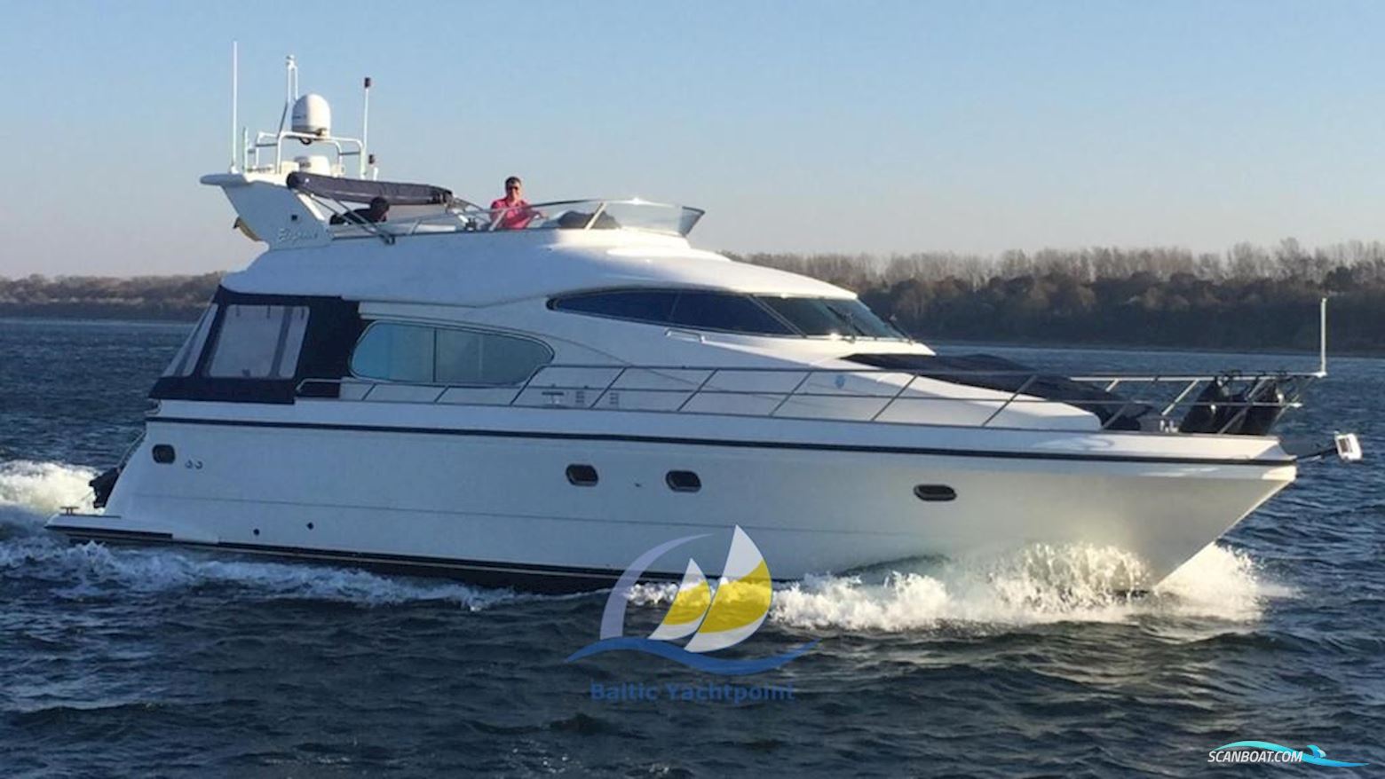 Elegance 54 Motorboat 2005, with MAN D2876LE405 engine, Germany