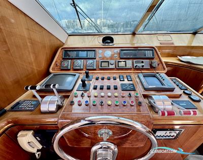 Elegance 70 Flybridge Motorboat 1997, with Cat 3412 engine, Spain