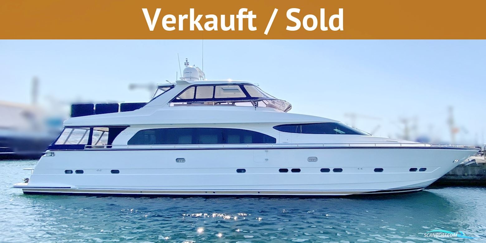 Elegance 84 New Line Motorboat 2006, with Man D2842LE409 engine, Denmark