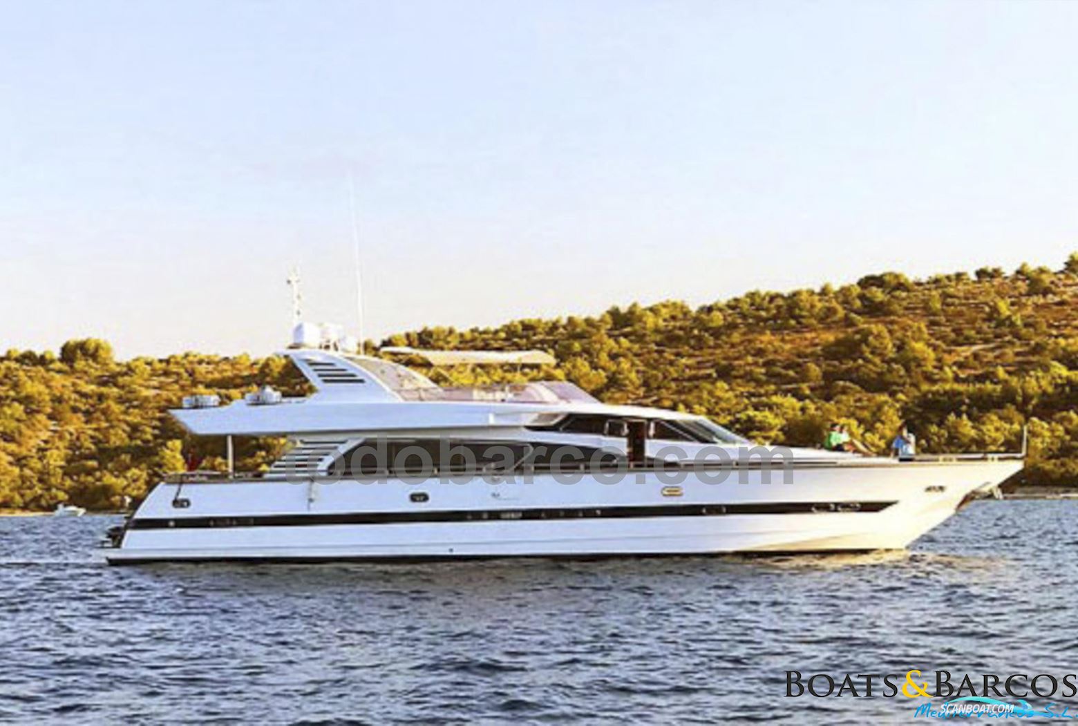 Elegance Yacht 76 Motorboat 2000, with Caterpillar Cat 3412 engine, Spain