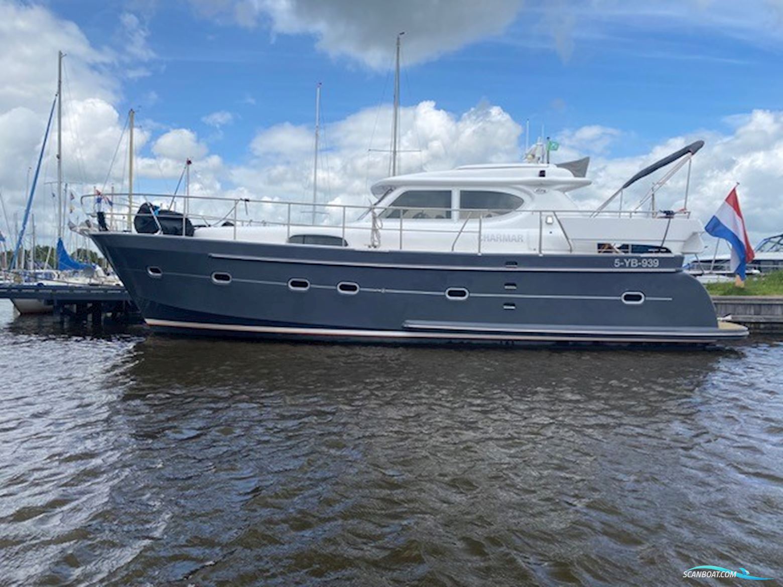 Elling E3 Ultimate Motorboat 2004, with Volvo Penta engine, The Netherlands