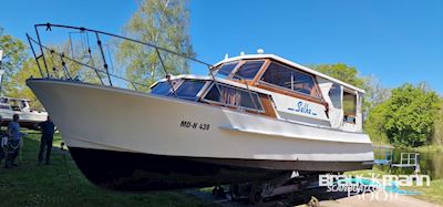 Ernst Riss Selke Motorboat 1973, with Sole engine, Germany