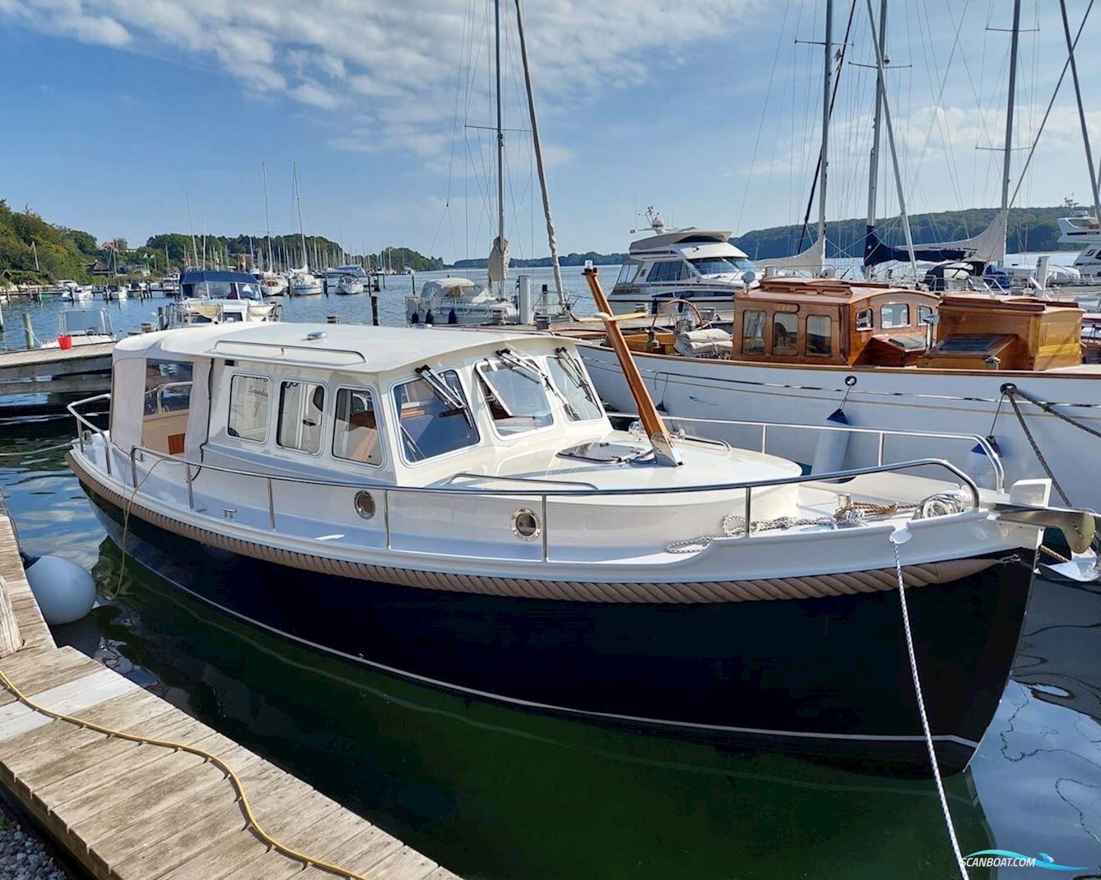 Espevaer 28, Hollandsk Perle i Stål Motorboat 2009, with Yanmar engine, Denmark