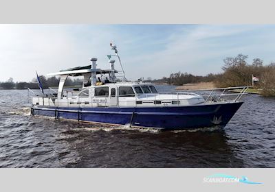 Ex-Patrouille 18.00 VS Motorboat 1972, with V10 Mercedes/MTU engine, The Netherlands